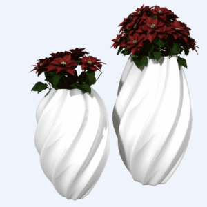 Wavy Canopy Çiçek saksısı